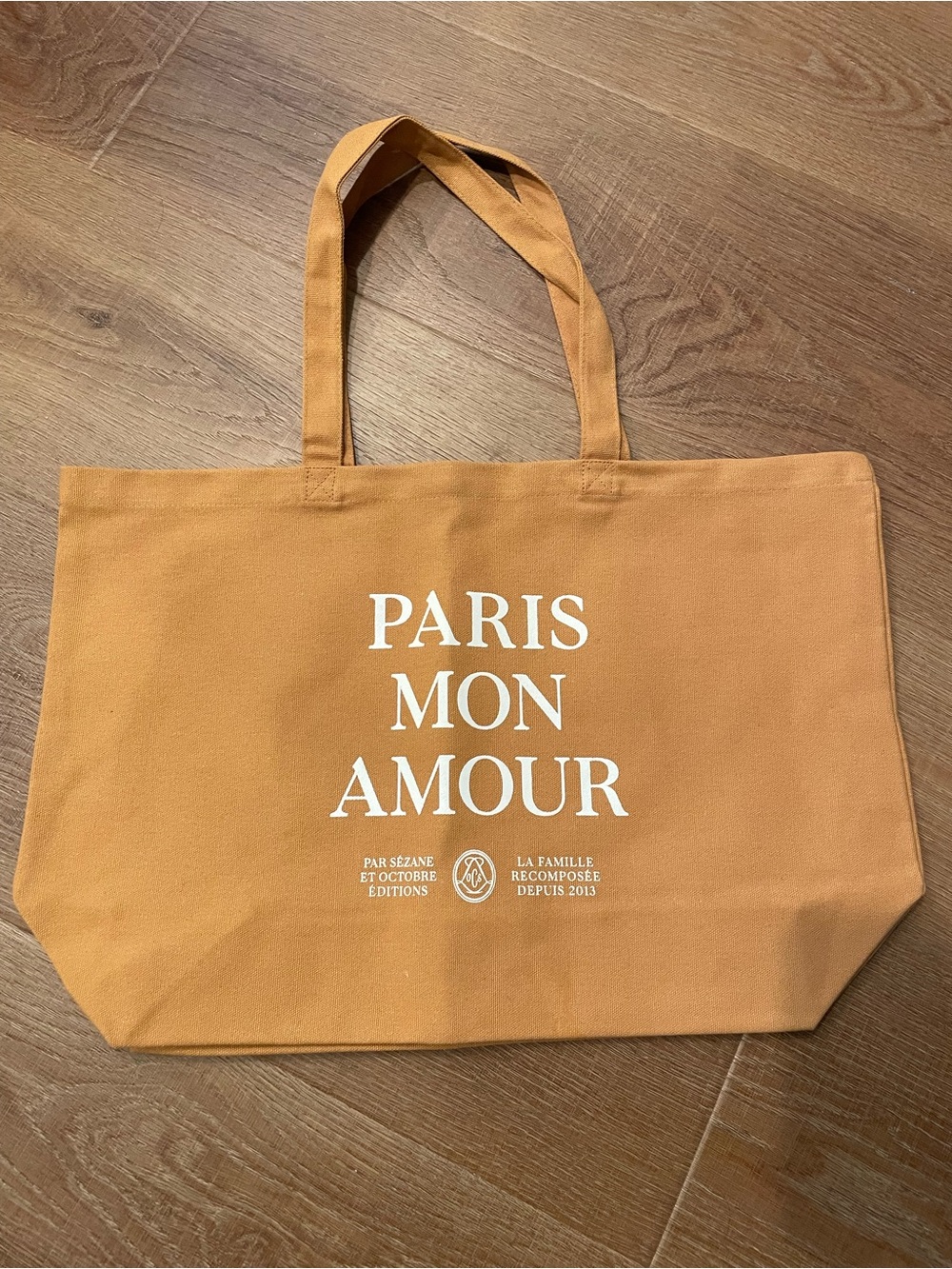 Sézane Paris Mon Amour Tote Bag New